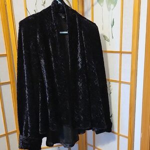 "Connected"~ Crushed Velvet Evening Jacket
